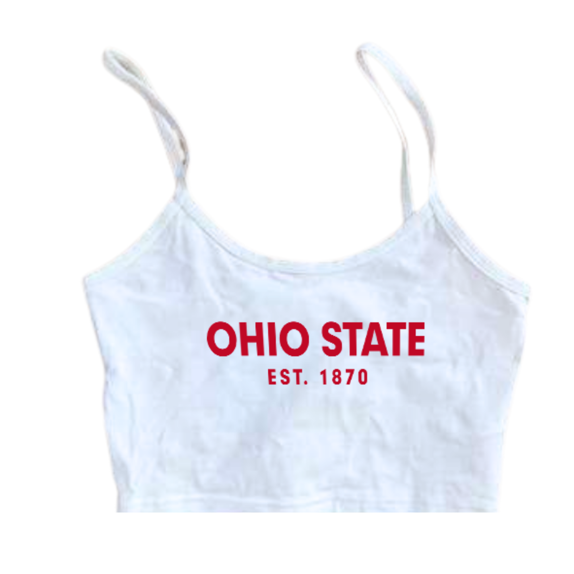 Custom College Tank Top view 3